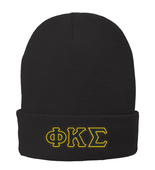 Phi Kappa Sigma Lettered Knit Cap