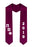 Pi Beta Phi Slanted Grad Stole with Letters & Year