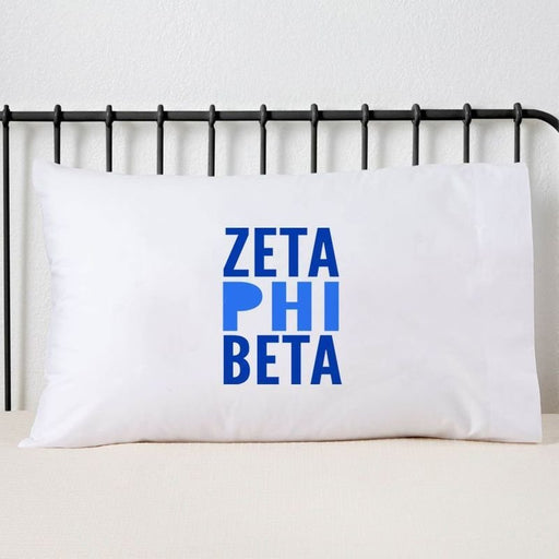 Zeta Phi Beta Sorority Pillowcase