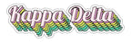 Kappa Delta New Hip Stepped Sticker