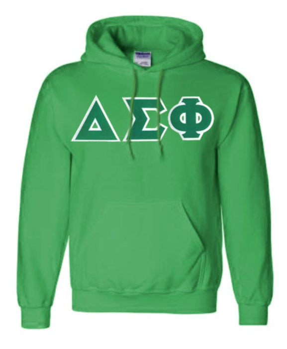 Delta Sigma Phi Lettered Hoodie