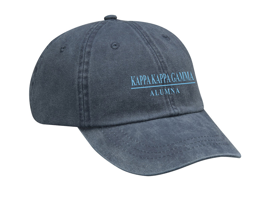 Kappa Kappa Gamma Line Year Embroidered Hat