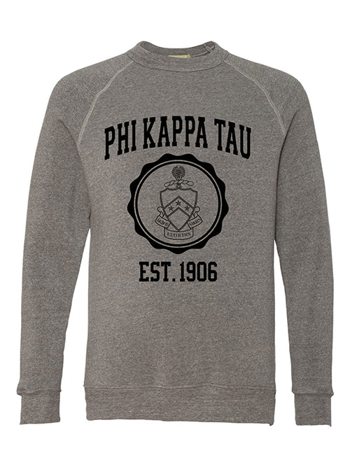 Phi Kappa Tau Alternative Eco Fleece Champ Crewneck Sweatshirt