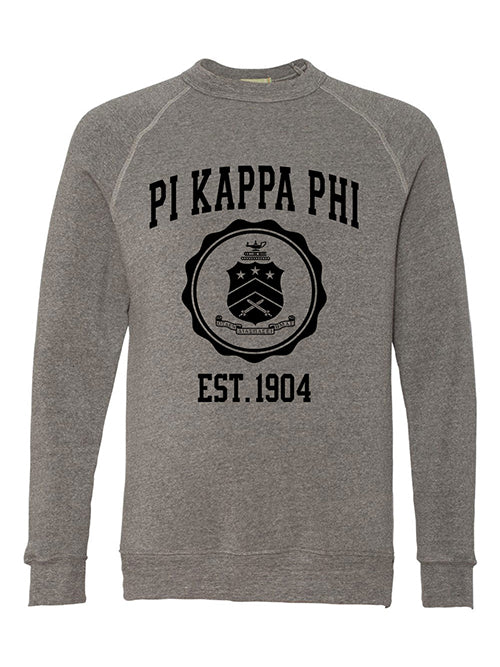 Pi Kappa Phi Alternative Eco Fleece Champ Crewneck Sweatshirt