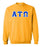 Alpha Tau Omega Classic Colors Sewn-On Letter Crewneck