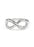 Alpha Xi Delta Sterling Silver Infinity Ring