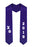 Chi Psi Slanted Grad Stole with Letters & Year