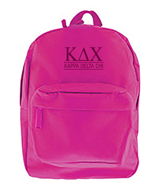 Kappa Delta Chi Custom Embroidered Backpack