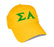 Sigma Alpha Greek Letter Embroidered Hat