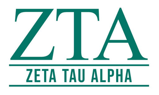 Zeta Tau Alpha Custom Greek Letter Sticker - 2.5