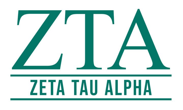 Zeta Phi Beta Custom Greek Letter Sticker - 2.5