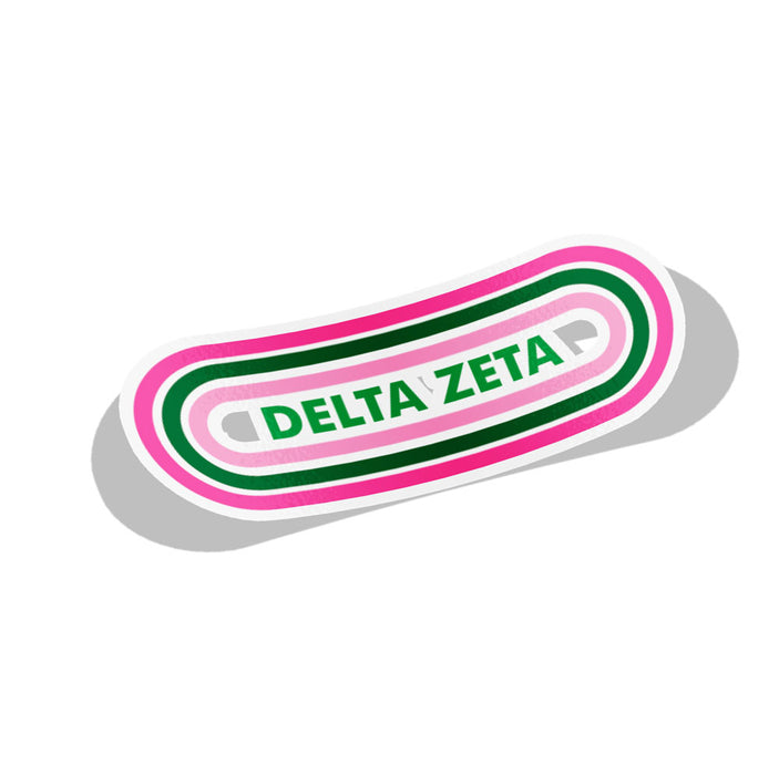 Delta Zeta Capsule Sorority Decal