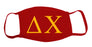 Delta Chi Face Mask With Big Greek Letters