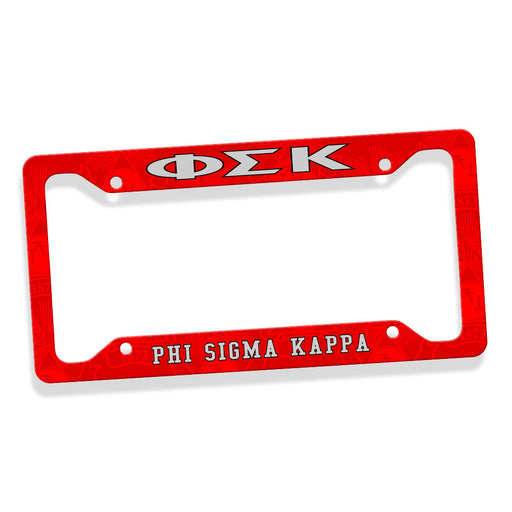 Phi Sigma Kappa New License Plate Frame