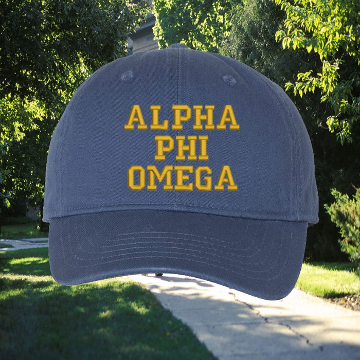 Alpha Phi Omega.jpg Comfort Colors Varsity Hat