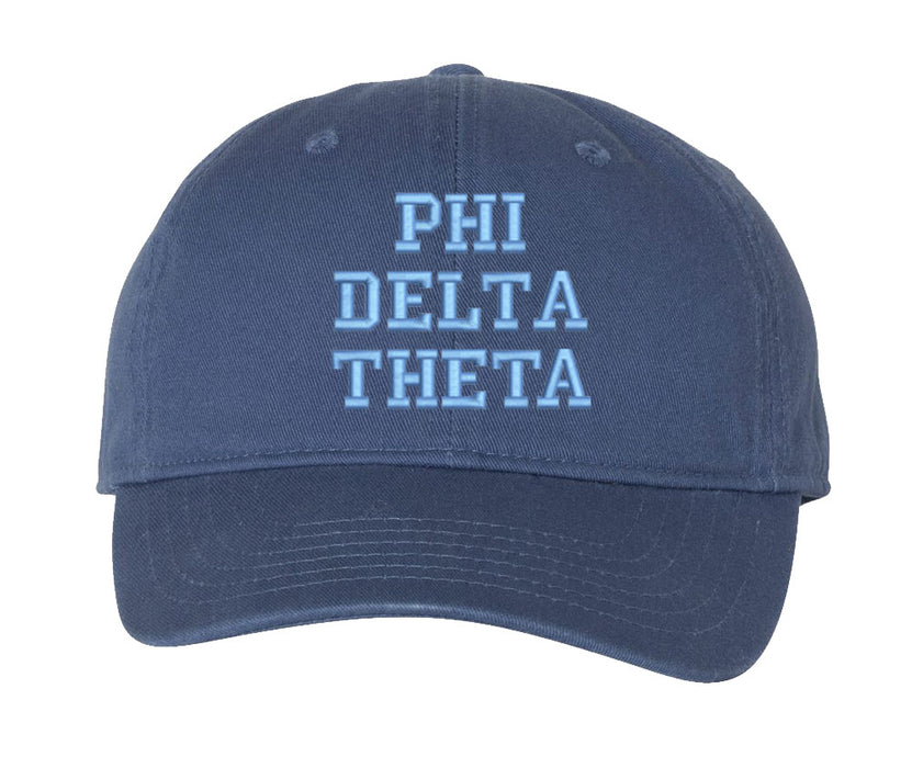Phi Delta Theta Comfort Colors Varsity Hat