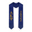 Alpha Kappa Psi Vertical Grad Stole with Letters & Year