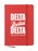Delta Delta Delta Cursive Impact Notebook