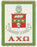 Alpha Chi Omega Afghan Blanket Throw