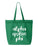 Alpha Epsilon Phi Cursive Tote Bag