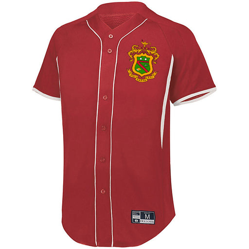 Phi Kappa Psi 7 Full Button Baseball Jersey