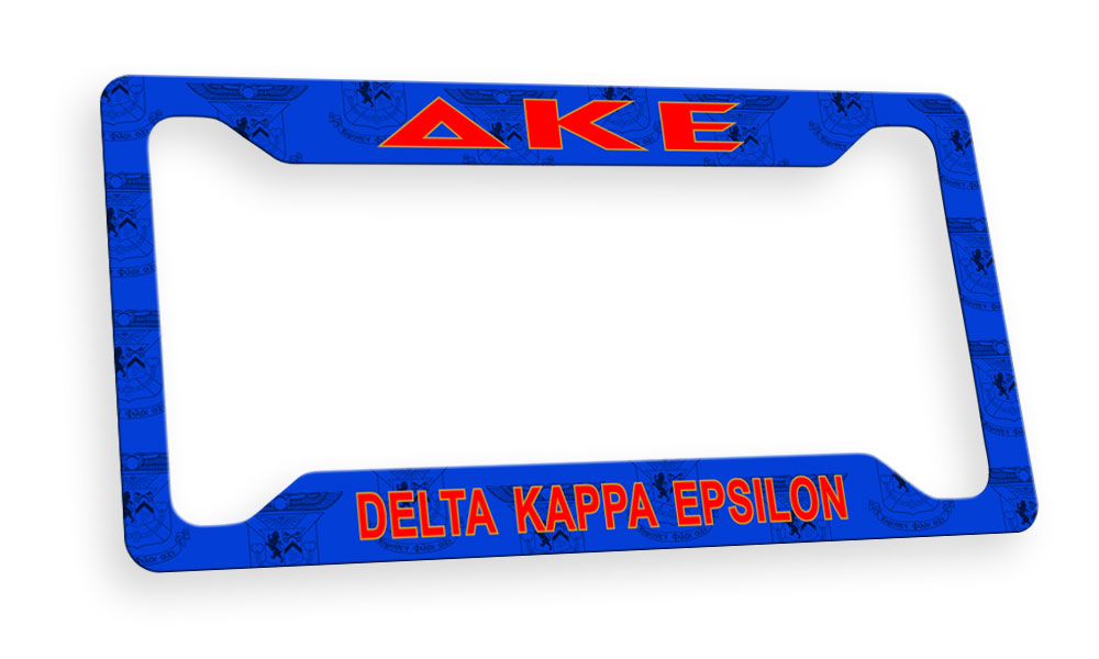 Delta Kappa Epsilon New License Plate Frame