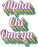 Alpha Chi Omega Greek Stacked Sticker