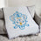 Kappa Kappa Gamma Color Crest Afghan Blanket Throw