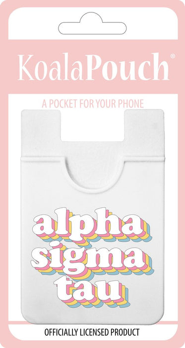 Alpha Sigma Tau Retro Phone Wallet