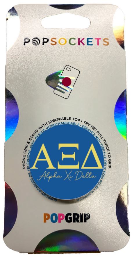 Alpha Xi Delta 2-Color PopSocket