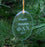 Phi Lambda Chi Engraved Glass Ornament