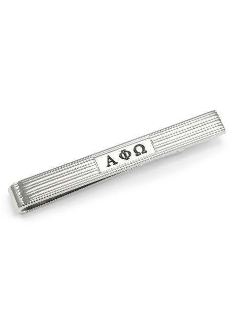 Alpha Sigma Phi Silver Tie Clip