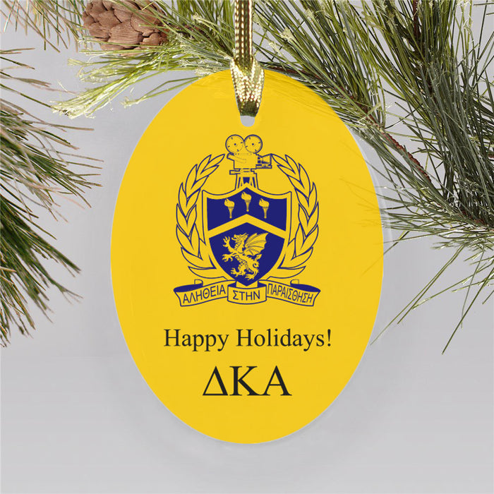 Delta Kappa Alpha Color Crest Ornament