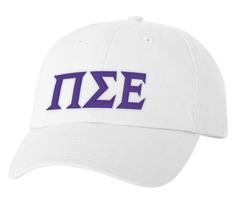 Phi Sigma Epsilon Greek Letter Embroidered Hat