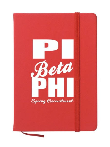 Pi Beta Phi Cursive Impact Notebook