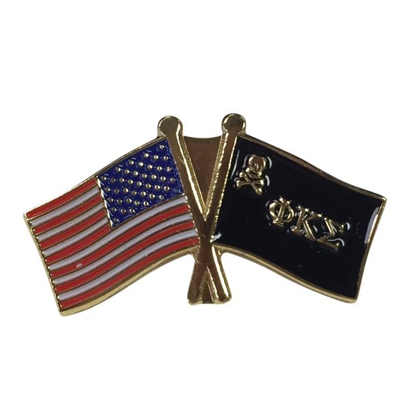 Phi Kappa Sigma USA / Fraternity Flag Pin