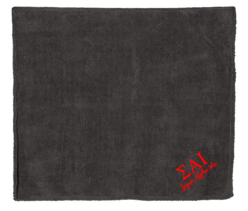 Sigma Alpha Iota Sherpa Blanket Throw
