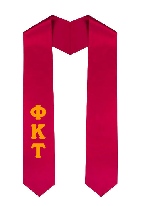 Phi Kappa Tau Classic Colors Graduation Stole