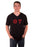 Theta Tau V-Neck T-Shirt with Sewn-On Letters