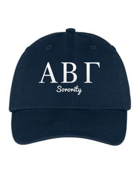 Sorority Collegiate Curves Hat