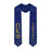 Pi Kappa Phi Vertical Grad Stole with Letters & Year