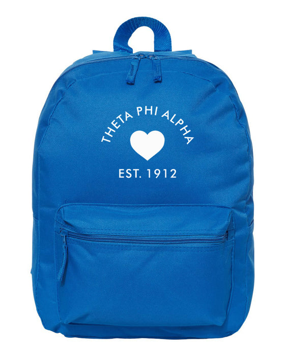 Theta Phi Alpha Mascot Embroidered Backpack