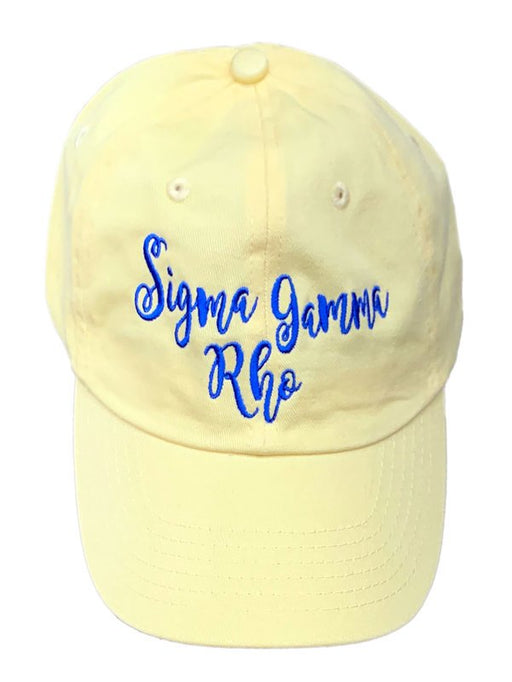 Sigma Gamma Rho Sky Script Hat
