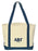 Sorority Layered Letters Boat Tote