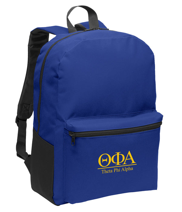 Theta Phi Alpha Collegiate Embroidered Backpack