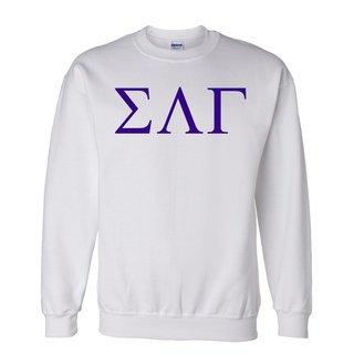 Sigma Lambda Gamma World Famous Lettered Crewneck Sweatshirt