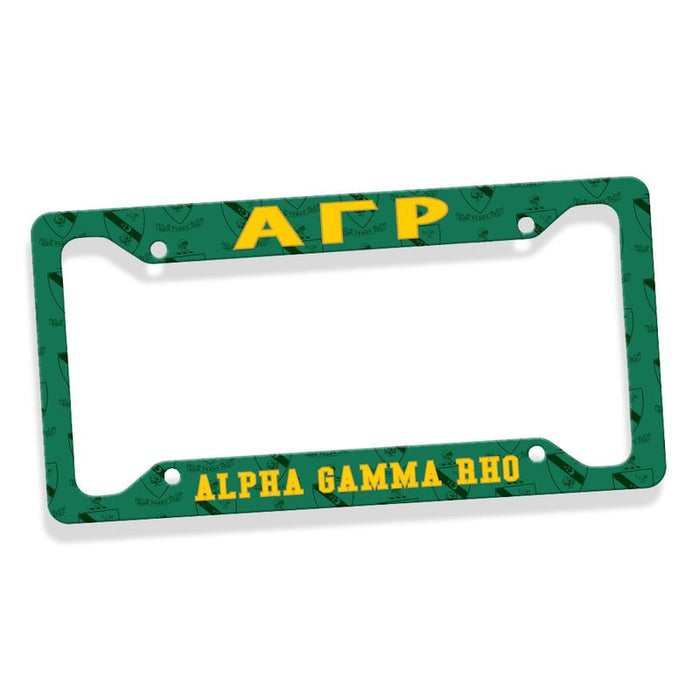 Alpha Gamma Rho New License Plate Frame