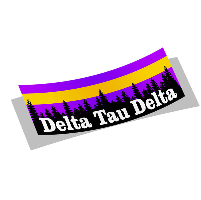 Delta Tau Delta Mountains Decal