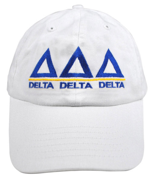 Delta Delta Delta Best Selling Baseball Hat