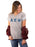 Alpha Epsilon Phi Football Tee Shirt with Sewn-On Letters